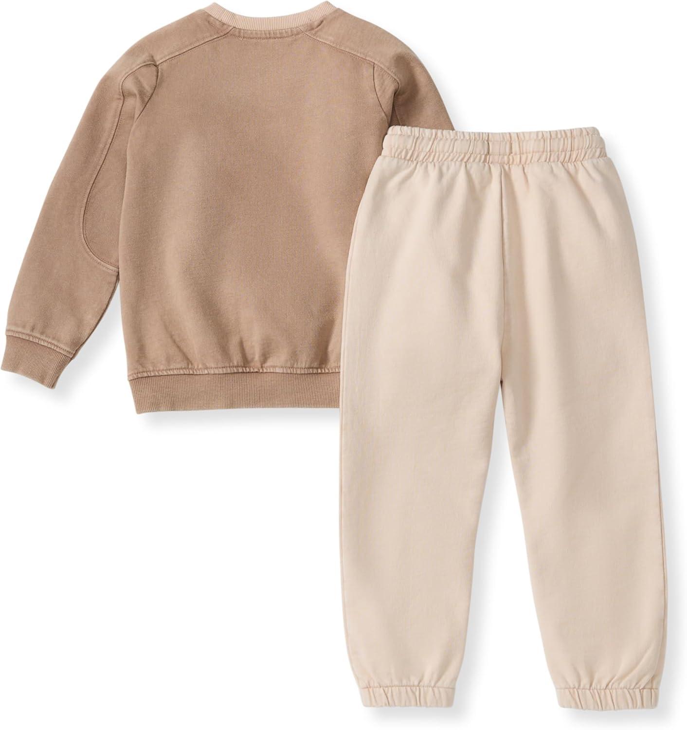imageBurts Bees Baby Baby Boys Shirt and Pant Set Top ampamp Bottom Outfit BundleGinger Acid Wash