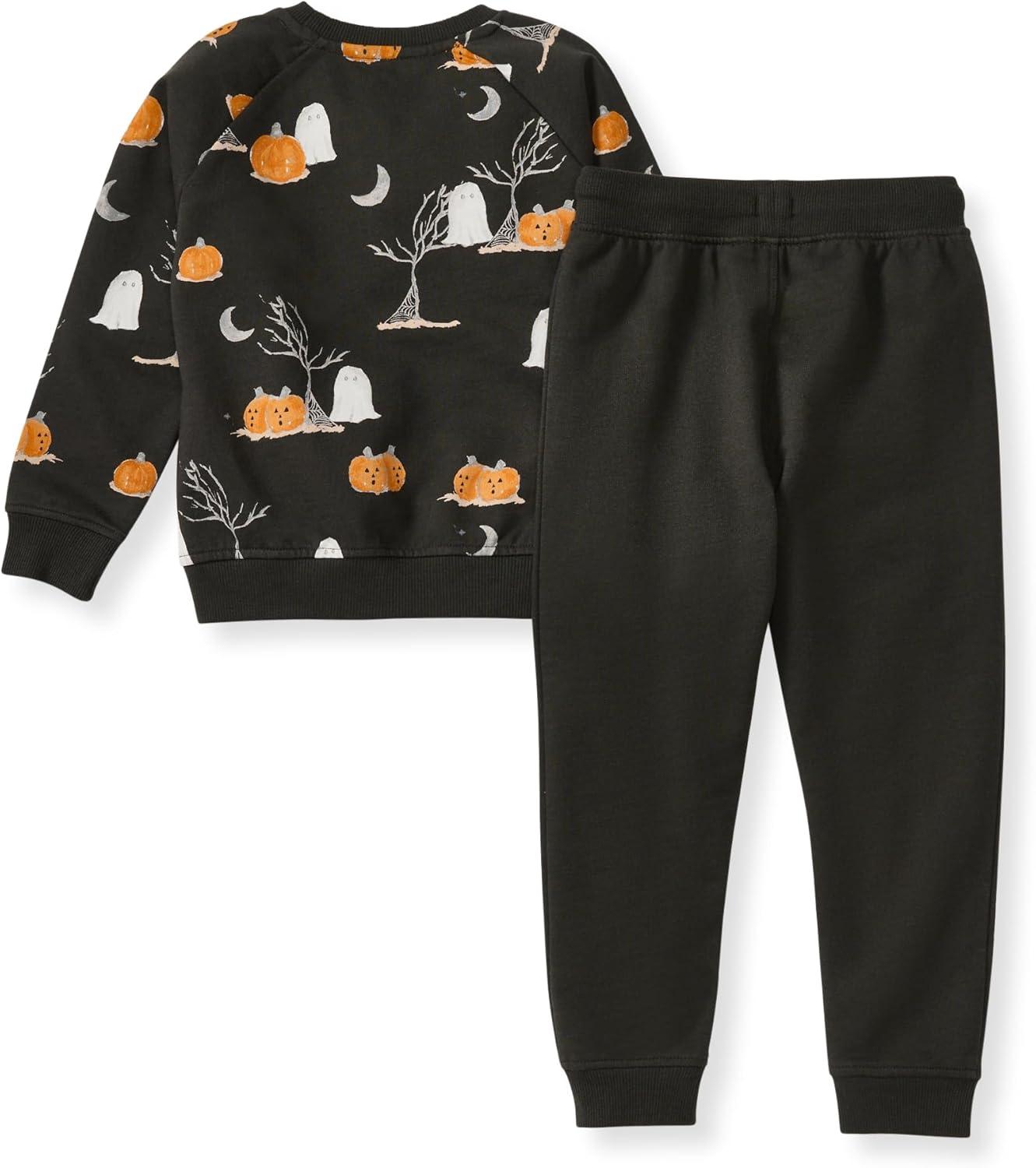 imageBurts Bees Baby Baby Boys Shirt and Pant Set Top ampamp Bottom Outfit BundleMidnight Fright