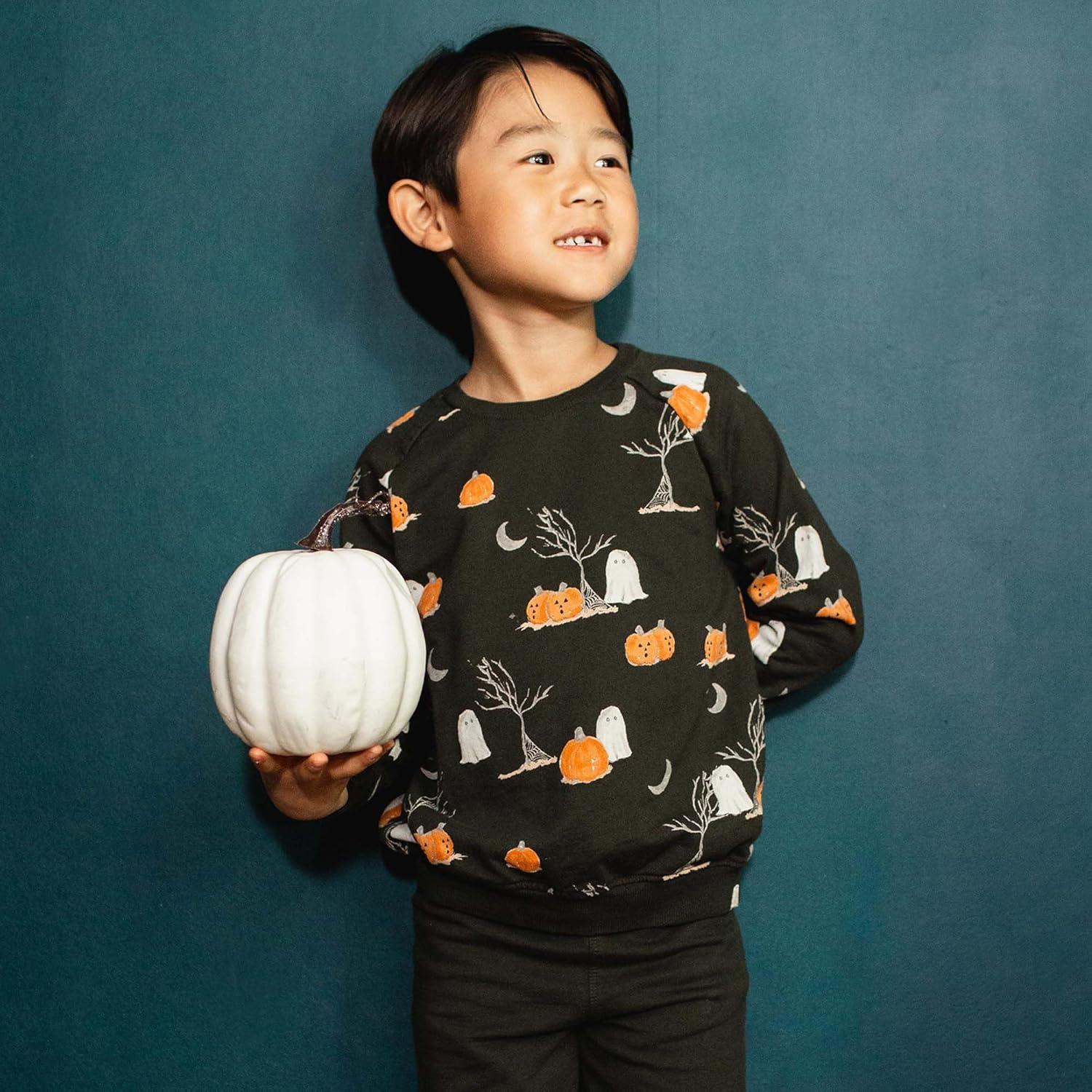 imageBurts Bees Baby Baby Boys Shirt and Pant Set Top ampamp Bottom Outfit BundleMidnight Fright