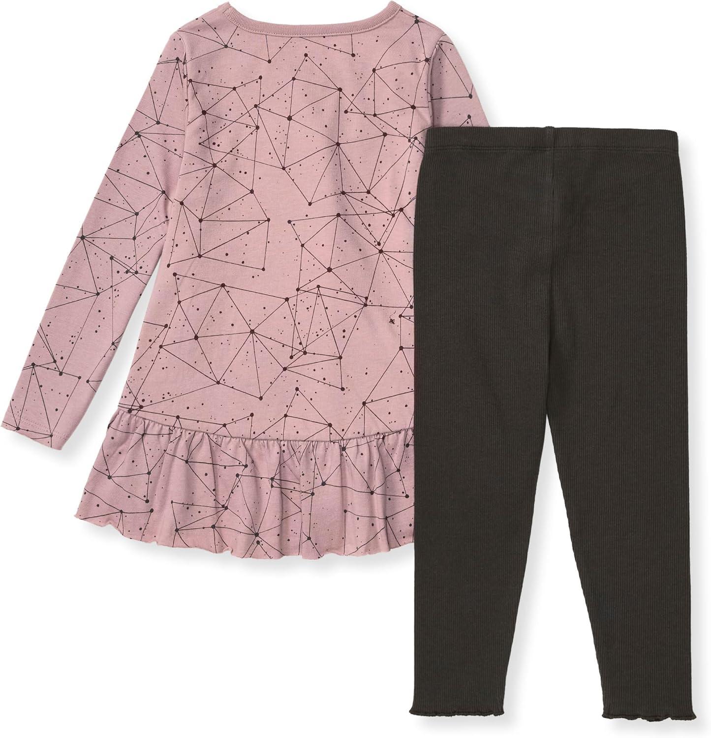 imageBurts Bees Baby Baby Girls Long Sleeve Top and Pant Set 100 Organic CottonLook Up Set