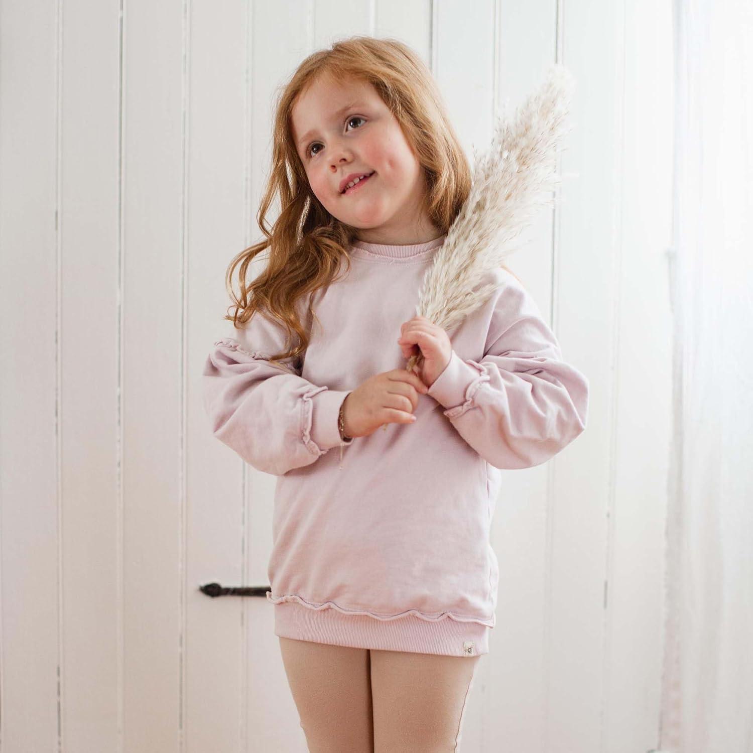 imageBurts Bees Baby Baby Girls Long Sleeve Top and Pant Set 100 Organic CottonSoft Violet