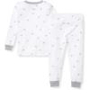 imageBurts Bees Baby Boys 2Piece Long Sleeve Tee and Pants Organic Cotton Pajama SetBlue Golden Bee