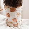 imageBurts Bees Baby Boys 2Piece Long Sleeve Tee and Pants Organic Cotton Pajama SetFrench Toast