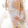 imageBurts Bees Baby Girls 2Piece Long Sleeve Tee and Pants Organic Cotton Pajama SetFairy Floral 2pk