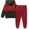 imageBurts Bees Baby babyboys Hoodie and Pant Set Top ampamp Bottom Outfit Bundle 100 Organic CottonBrick Colorblocked