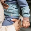 imageBurts Bees Baby babyboys Hoodie and Pant Set Top ampamp Bottom Outfit Bundle 100 Organic CottonFlint Blue