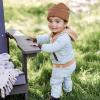 imageBurts Bees Baby babyboys Hoodie and Pant Set Top ampamp Bottom Outfit Bundle 100 Organic CottonRain Colorblocked