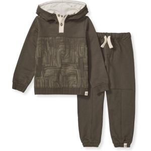 imageBurts Bees Baby babyboys Hoodie and Pant Set Top ampamp Bottom Outfit Bundle 100 Organic CottonAbstract Waterfalls