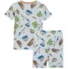 imageBurts Bees Baby Baby Boys Pajamas Tee and Pant 2Piece Pj Set 100 Organic Cotton