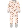 imageBurts Bees Baby Baby Boys Pajamas Zip Front NonSlip Footed Sleeper PJs 100 Organic Cotton Sweet as Pie 18 Months LY27284HTG18M