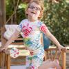 imageBurts Bees Baby Baby Girls Pajamas Tee and Pant 2Piece Pj Set 100 Organic CottonDiamond Tie Tye