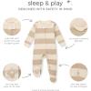 imageBurts Bees Baby Baby Girls Pajamas Zip Front NonSlip Footed Sleeper Pjs 100 Organic CottonToucan