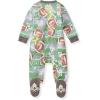 imageBurts Bees Baby Baby Girls Pajamas Zip Front NonSlip Footed Sleeper Pjs 100 Organic CottonTouchdown