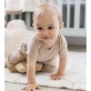 imageBurts Bees Baby Organic Cotton Bodysuits  Baby Boy ampamp Girl Short and Long Sleeve OnePieces 5PackAsh