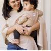 imageBurts Bees Baby Organic Cotton Bodysuits  Baby Boy ampamp Girl Short and Long Sleeve OnePieces 5PackAsh Long Sleeve
