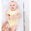 imageBurts Bees Baby Organic Cotton Bodysuits  Baby Boy ampamp Girl Short and Long Sleeve OnePieces 5PackSunshine Prints