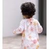 imageBurts Bees Baby babygirls Jumpsuit 100 Organic Cotton Onepiece Long Sleeve Ruffle Outfit CoverallVacay Floral