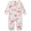 imageBurts Bees Baby babygirls Jumpsuit 100 Organic Cotton Onepiece Long Sleeve Ruffle Outfit CoverallVacay Floral