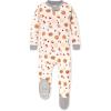 imageBurts Bees Baby Baby Boys Pajamas Zip Front NonSlip Footed Sleeper PJs 100 Organic Cotton Sweet as Pie 18 Months LY27284HTG18M