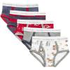 imageBurts Bees Baby Toddler Boys Underwear Organic Cotton TagFree Comfort BriefsFirefighter Hats