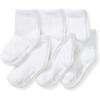 imageBurts Bees Baby Unisex Baby Socks Ankle or Crew Height Made with Soft Organic Cotton 6 Packs with NonSlip Grips for BabiesCloud Crew Socks