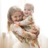 imageBurts Bees Baby Baby Girls Pajamas Sleep and PlayFairy Floral