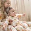 imageBurts Bees Baby Baby Girls Pajamas Sleep and PlayFairy Floral