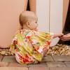 imageBurts Bees Baby Baby Girls Romper  100 Organic Cotton OnePiece Shortall Girl Outfit for Sizes Newborn to 24 MonthsAustralian Blooms