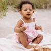imageBurts Bees Baby Baby Girls Romper  100 Organic Cotton OnePiece Shortall Girl Outfit for Sizes Newborn to 24 MonthsSwirly Seashells