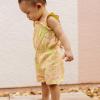 imageBurts Bees Baby Baby Girls Romper  100 Organic Cotton OnePiece Shortall Girl Outfit for Sizes Newborn to 24 MonthsTransparent Jungle