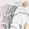 imageBurts Bees Baby Hooded Towels Absorbent Knit Terry Super Soft Single Ply 100 Organic CottonAvocrazy