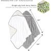 imageBurts Bees Baby Hooded Towels Absorbent Knit Terry Super Soft Single Ply 100 Organic CottonAvocrazy