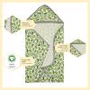 imageBurts Bees Baby Hooded Towels Absorbent Knit Terry Super Soft Single Ply 100 Organic CottonAvocrazy