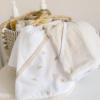 imageBurts Bees Baby Hooded Towels Absorbent Knit Terry Super Soft Single Ply 100 Organic CottonGolden Bee