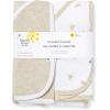 imageBurts Bees Baby Hooded Towels Absorbent Knit Terry Super Soft Single Ply 100 Organic CottonGolden Bee