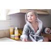 imageBurts Bees Baby Kids Hooded BathrobeHeather Grey