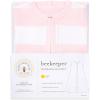 imageBurts Bees Baby Unisex Beekeeper Wearable Blanket Organic Cotton  Light Weight or Medium Weight  Newborn EssentialsRugby Stripe Blossom