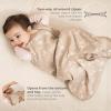 imageBurts Bees Baby Unisex Newborn Essentials 100 Organic Cotton Beekeeper Wearable BlanketQuilted Blue