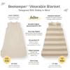 imageBurts Bees Baby Unisex Newborn Essentials 100 Organic Cotton Beekeeper Wearable BlanketQuilted Golden Bee Pink