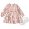 imageBurts Bees Baby Baby Girls Dress Infant ampamp Toddler Short ampamp LongSleeve 100 Organic CottonLittle Wild Flower