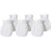 imageBurts Bees Baby Baby Girls Mittens NoScratch Mitts 100 Organic Cotton Set of 3Cloud