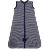 imageBurts Bees Baby Unisex Beekeeper Wearable Blanket Organic Cotton  Light Weight or Medium Weight  Newborn EssentialsMidnight Stripe