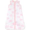 imageBurts Bees Baby Unisex Beekeeper Wearable Blanket Organic Cotton  Light Weight or Medium Weight  Newborn EssentialsQuilted Blossom Elephants