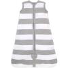 imageBurts Bees Baby unisexbaby Beekeeper Wearable Blanket 100 Organic Cotton Swaddle Transition Sleeping BagRugby Stripe Heather Grey