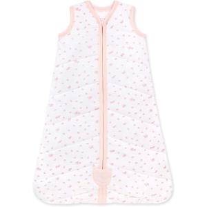 imageBurts Bees Baby Unisex Beekeeper Wearable Blanket Organic Cotton  Light Weight or Medium Weight  Newborn EssentialsQuilted Butterfly Garden