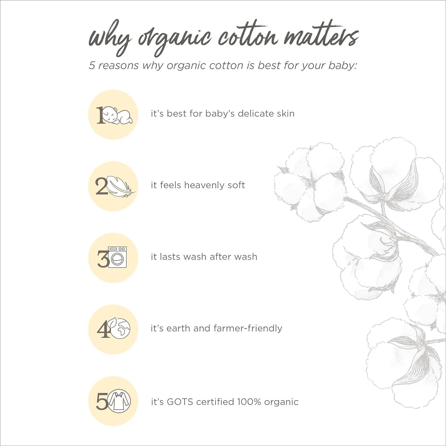 imageBurts Bees Baby  Swaddles Muslin Cotton Baby Blankets 3Pack Multipurpose Lightweight ampamp Breathable 100 Organic CottonBreezy Palms