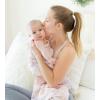 imageBurts Bees Baby  Swaddles Muslin Cotton Baby Blankets 3Pack Multipurpose Lightweight ampamp Breathable 100 Organic CottonBlackberry Flower