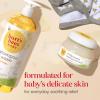 imageBurts Bees Baby 100 Natural Multipurpose Ointment Face ampamp Body Baby Ointment  75 Ounce Tub75 Ounce Pack of 1
