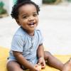 imageBurts Bees Baby Baby Boys Rompers 100 Organic Cotton Onepiece Coverall and Layette 2pack SetClassic Stripe 2pk