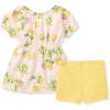 imageBurts Bees Baby Baby Girls Top and Shorts Set Tunic and Shorts Bundle 100 Organic CottonDawn